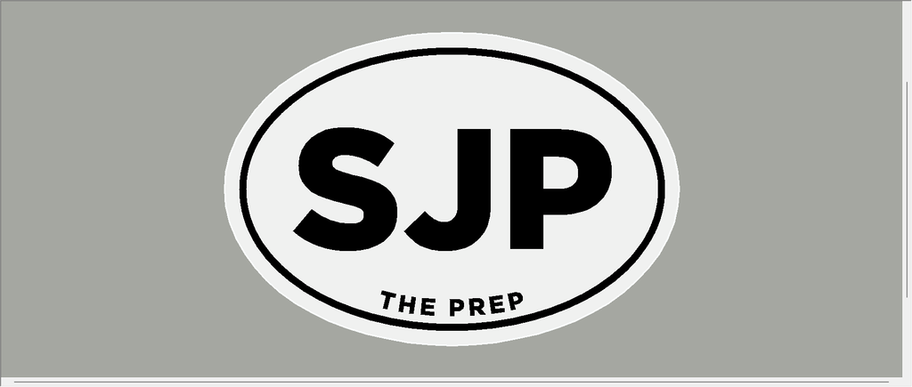 Color Shock SJP Oval Magnet