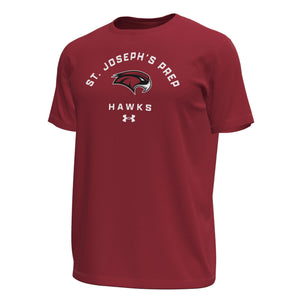 UA Tech Short Sleeve - Cardinal