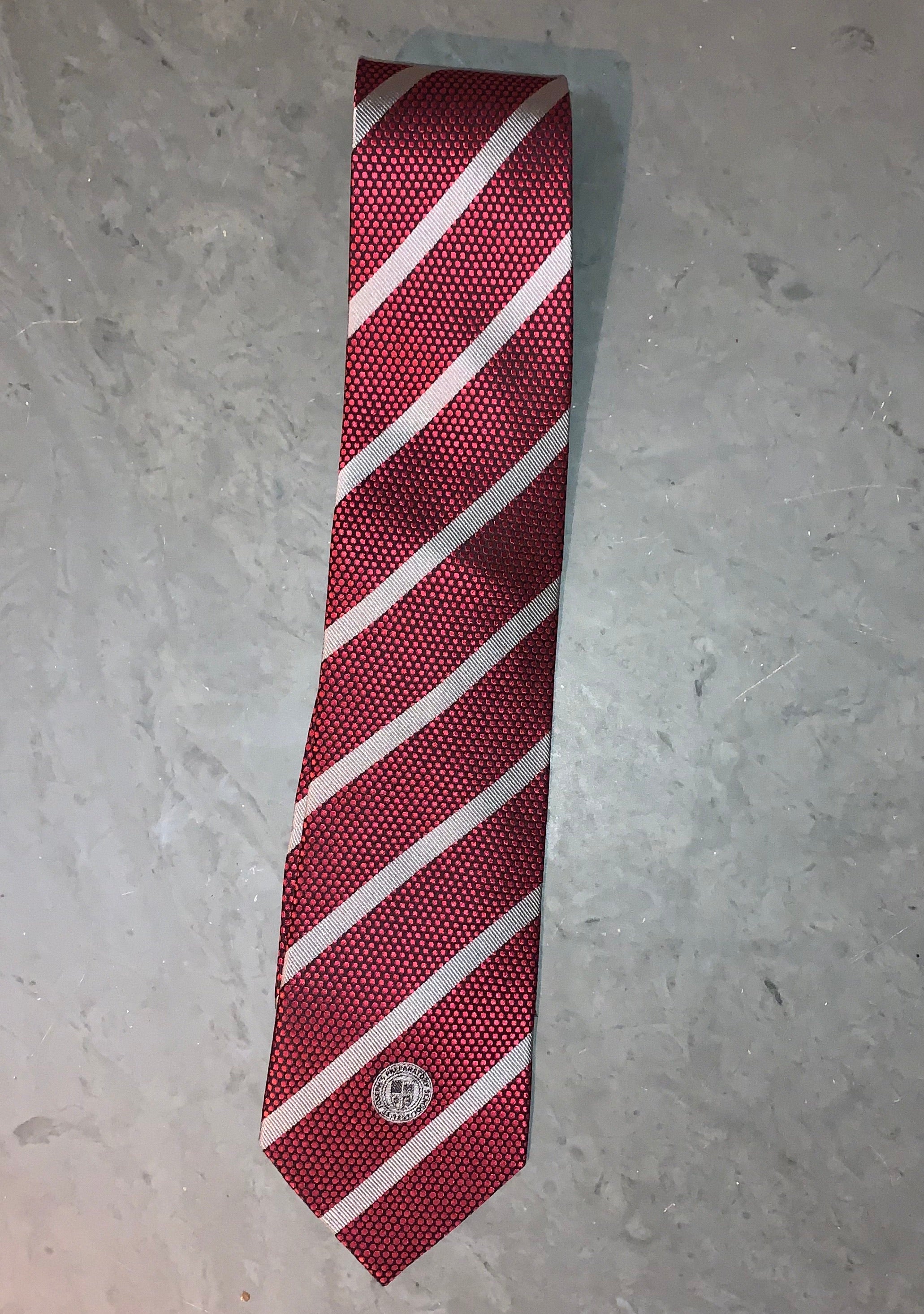Cardinal Striped Tie